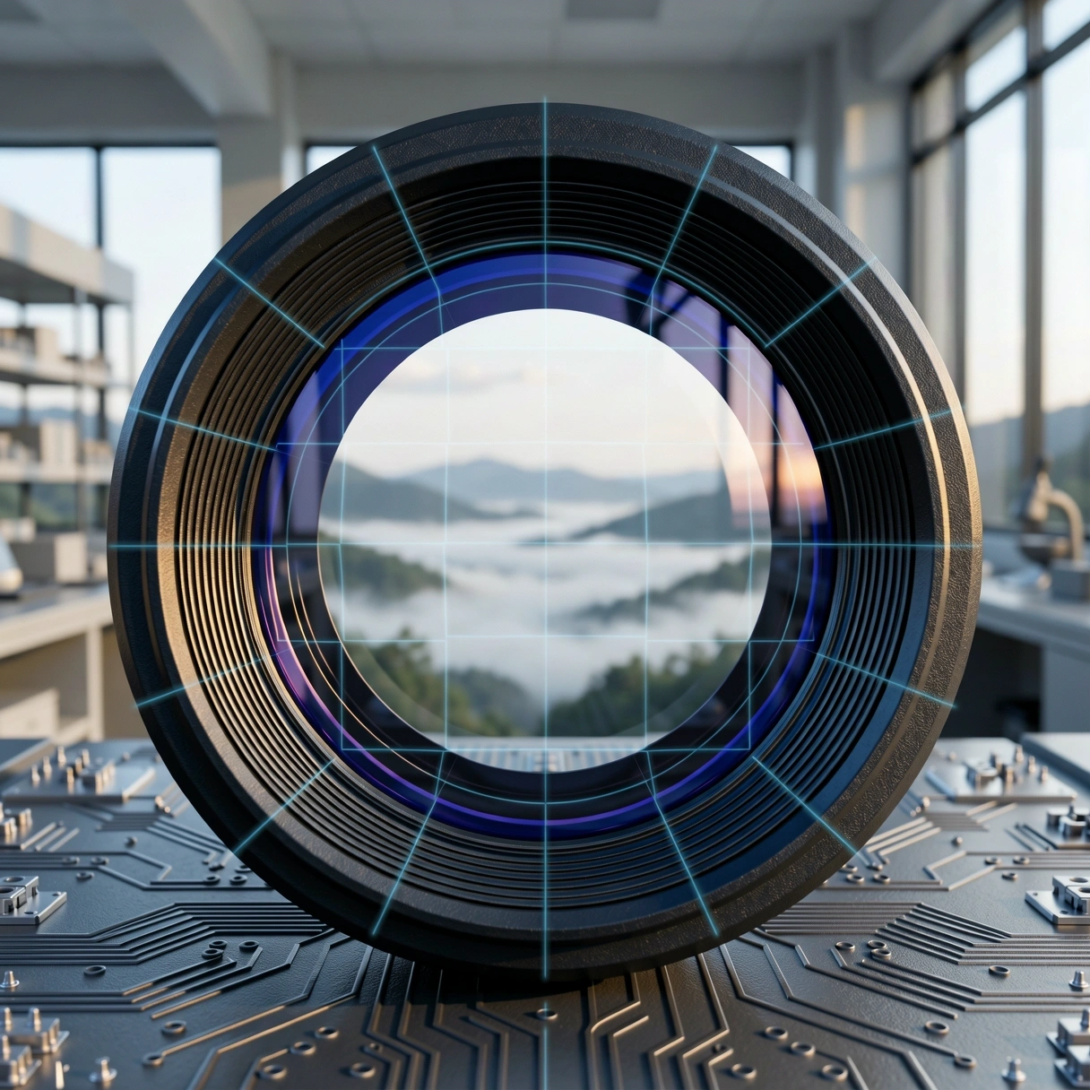 Precision optical lens analysis